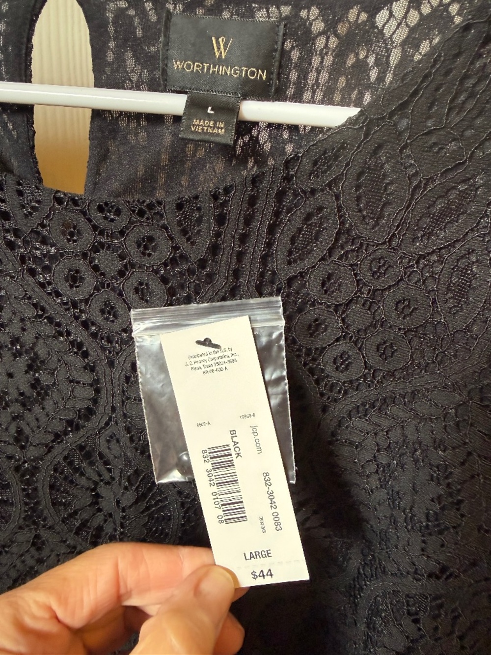 Black Lace Top